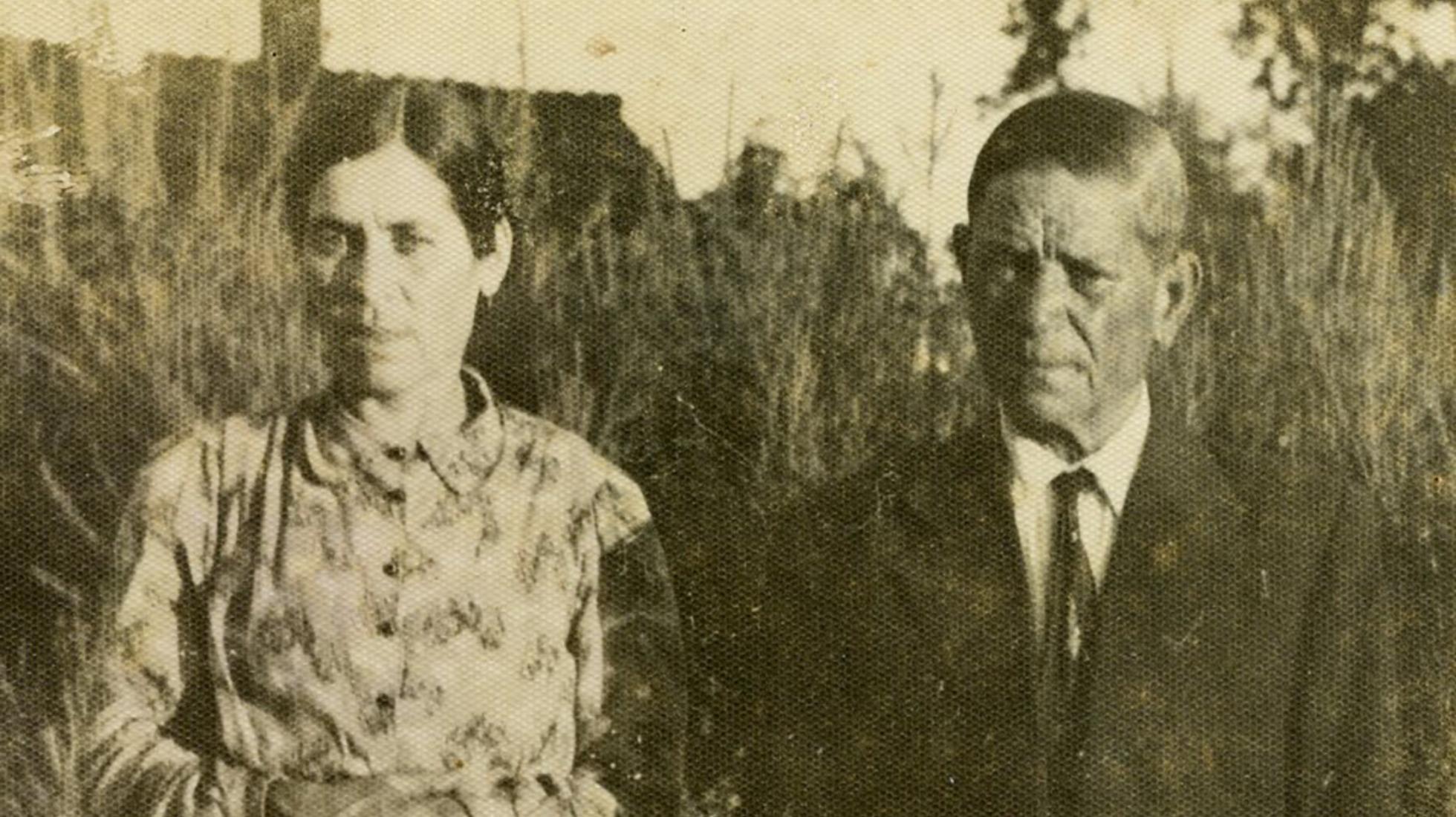 Pais do Padre Bento. Cerca de 1950.